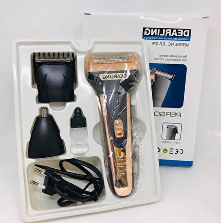 Traş Makinesi Profesyonel Dearling 3in1 RF-575