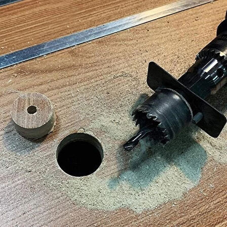 İpek Yıldızı® 6 Parça Demir Ahşap Alçıpan Delme Buat Açma Seti