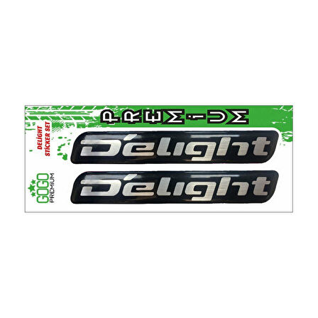 Gogo Sele Altı Sticker Set Yamaha Delight 2013-2016