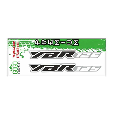 Gogo Sticker Set Yamaha Ybr 125