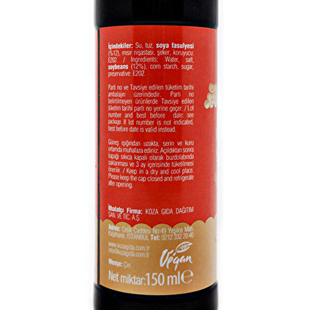 Chefline Glutensiz Soya Sosu 150ml