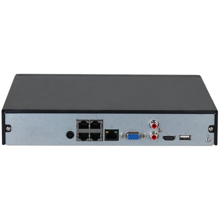 DAHUA NVR2104HS-P-4KS3 4 KANAL POE H265+ 1 SATA WIZSENSE NVR KAYIT CİHAZI