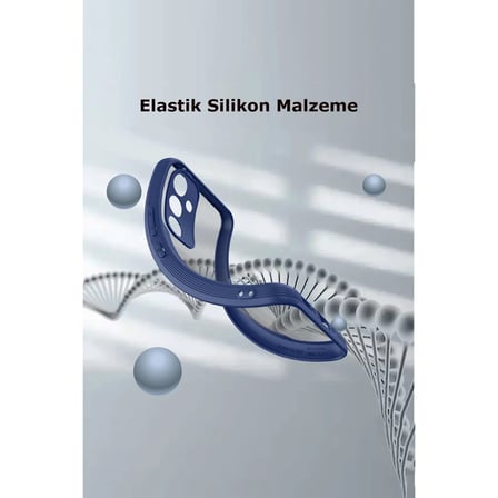 Samsung Galaxy A24 4G Kılıf Platin Silikon - Kırmızı