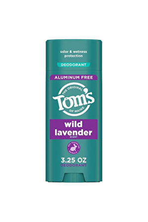 Tom's of Maine Wild Lavender Yabani Lavanta (Alüminyumsuz) Deo Stick 3.25 Oz 92 gr