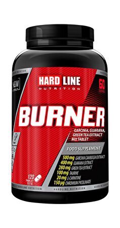 Hardline Nutrition Burner Tablet 500 mg