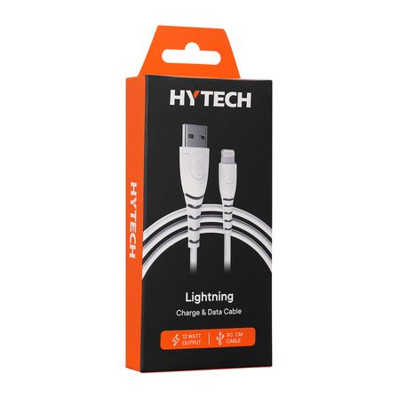 Hy-Xtk20 2.4A Lightning 90Cm Beyaz Hızlı Şarj Kablosu