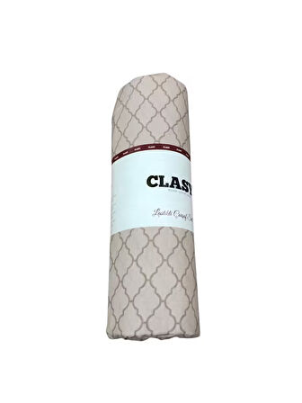 Clasy Tek Kişilik %100 Pamuklu Lastikli Çarşaf + 1 Adet Yastık Kılıfı 100 x 200
