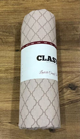 Clasy Tek Kişilik %100 Pamuklu Lastikli Çarşaf + 1 Adet Yastık Kılıfı 100 x 200