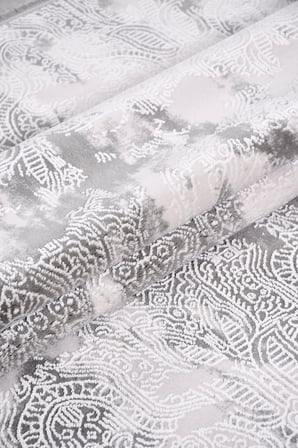 ANATOLIA HALI ROOM-Gri/Beyaz - Özel Ölçü-Salon,Oturma Odası ve Koridor Halısı