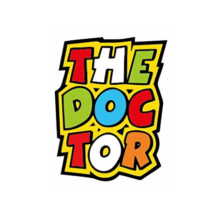 Gogo 60x80mm The Doctor Sticker