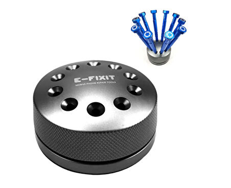 METAL MANYETİK TORNAVİDA CIMBIZ DÜZENLEME KUTUSU 360°