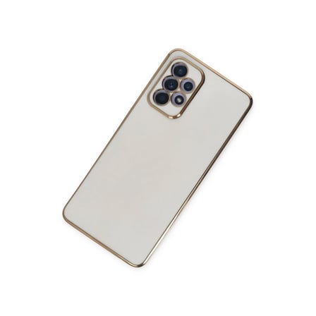 Samsung Galaxy A52 Kılıf Volet Silikon - Beyaz