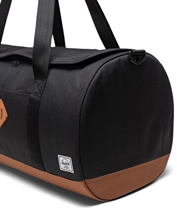 Herschel Heritage Unisex Duffle - Siyah/Kahverengi  