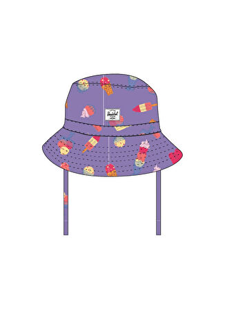 Lila Kız Çocuk Şapka 50559-06615-OS-Beach UV Bucket Hat
