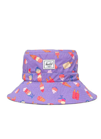 Lila Kız Çocuk Şapka 50559-06615-OS-Beach UV Bucket Hat