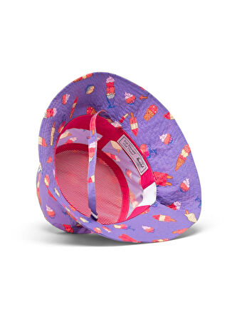 Lila Kız Çocuk Şapka 50559-06615-OS-Beach UV Bucket Hat