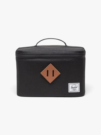 Herschel Heritage  Termal, Yemek ve Beslenme Çantası, 6.25 L Uniseks Siyah Çanta - 30145