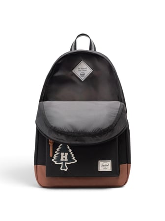 Herschel Heritage  Su İtici Kumaş Sırt Çantası, 16" Laptop Uyumlu, 24 L Uniseks Siyah Çanta - 11383
