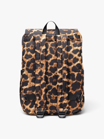 Herschel Retreat Küçük Boy  Su İtici Kumaş Sırt Çantası, 14" Laptop Uyumlu, 17 L Uniseks Leopar Çanta - 11400