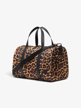 Herschel Novel Duffle  Su İtici Kumaş Seyahat ve Spor Çantası, 26.5 L Uniseks Leopar Çanta - 11449