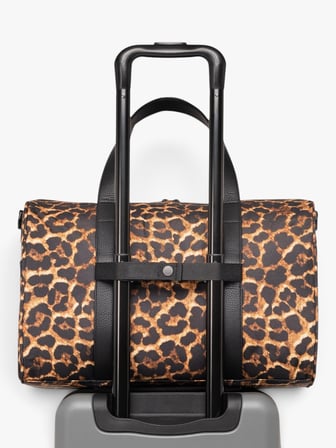 Herschel Novel Duffle  Su İtici Kumaş Seyahat ve Spor Çantası, 26.5 L Uniseks Leopar Çanta - 11449