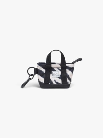Herschel Heritage Tote  Mini Çanta, Anahtarlık Charm Uniseks Zebra Çanta - 80014