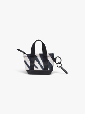 Herschel Heritage Tote  Mini Çanta, Anahtarlık Charm Uniseks Zebra Çanta - 80014