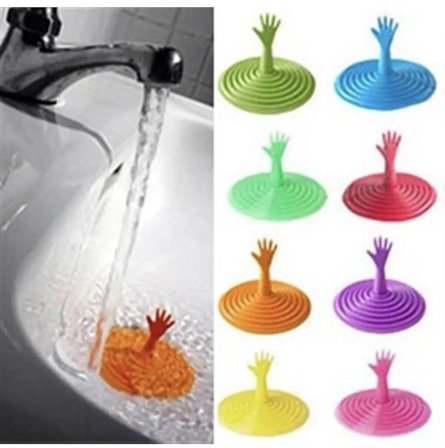 1 adet silikon lavabo tıkacı küvet gider kapağı mutfak