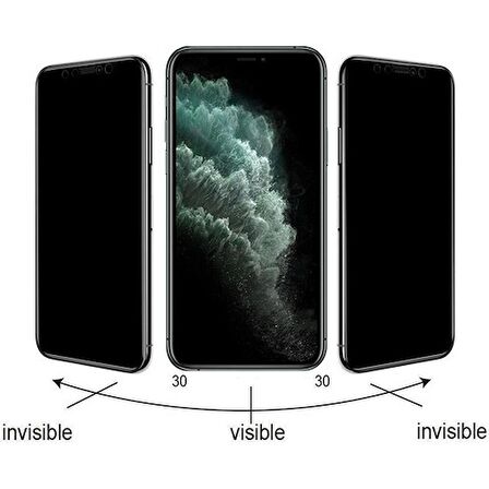 Iphone 14 Pro Parlak Hayalet Prıvacy Seramik Esnek Ekran Koruyucu