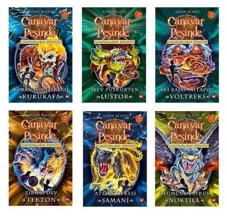 Canavar Peşinde Canavarların Efendisi Seti 6 Kitap