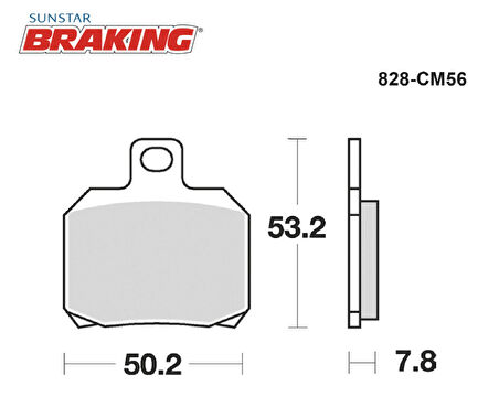 SİNTERLİ ARKA FREN BALATASI / TRIUMPH / SPEED TRIPLE RS / 1200cc / ARKA  / 2022