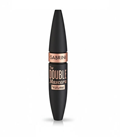 Gabrini The Double Volume – Ultra Siyah, Hacim Artırıcı Maskara