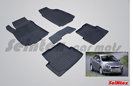 Seintex Chevrolet Aveo 2 4D Havuzlu Paspas 2012-2021 Arası