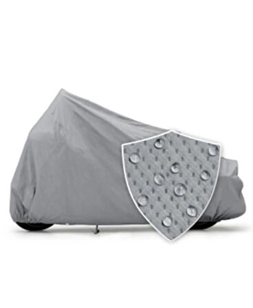 Su Geçirmez Premium Motosiklet Branda 450cc Altı Motorlar Lastikli Taşıma Çantalı Motor Brandası