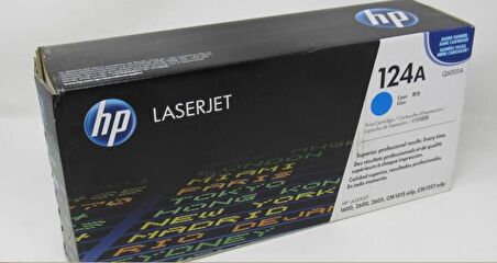 Hp 124A Cyan Mavi 2.000 Sayfa Toner Q6001A