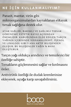 El, Ayak Ve Tırnak Bakımı Için 2'li Avantajlı Paket Tarçın Ve Çay Ağacı Uçucu Yağı %100 Saf 15 ml