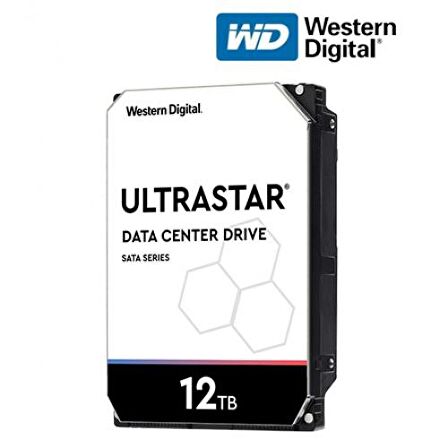 WD Ultrastar DC HC320 3.5 inç 12 TB 7200 RPM Sata 3.0 Harddisk 