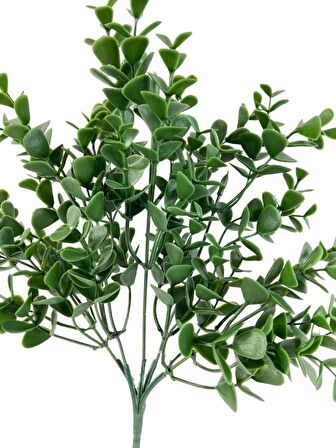 Yapay Çiçek Pastel Yeşil Büyük Okaliptus Şimşir Demeti Garnitür Aradal Dekoratif Yapay Bitki