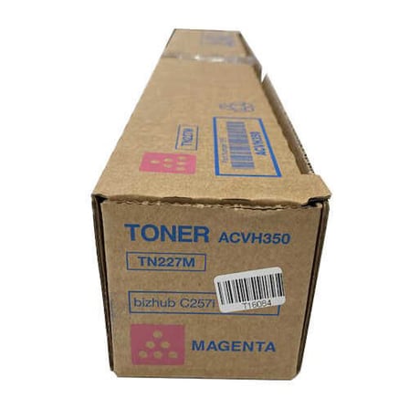 Minolta Tn-227M Magenta Kırmızı Orjinal Fotokopi Makinası Toneri Bizhup C257İ 24.000 Sayfa Kapasiteli