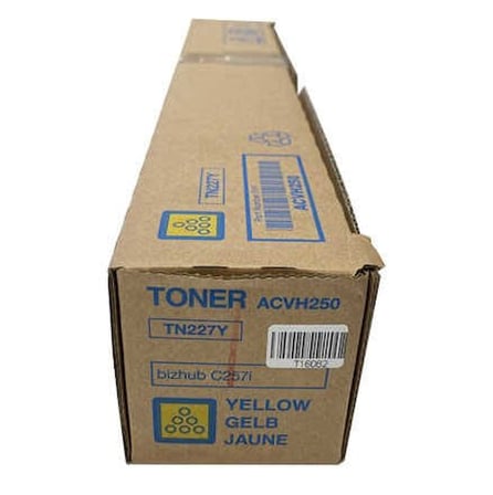 Minolta Tn-227Y Yellow Sarı Orjinal Fotokopi Makinası Toneri Bizhup C257İ 24.000 Sayfa Kapasiteli