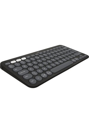 920-011859 K380S Pebble Keys 2 Bluetooth Siyah Kablosuz Klavye