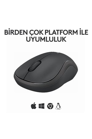 910-007119 M240 Siyah Sessiz Kablosuz Mouse