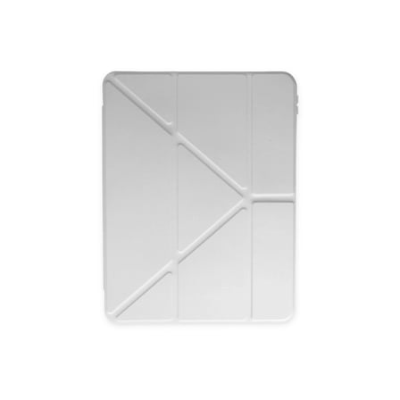 Apple İpad Pro 11 (2024) Kılıf Kalemlikli Mars Tablet Kılıfı - Gri iegxx