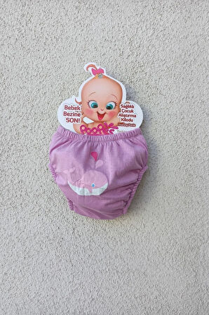 Desenli Desenli 3'lü Alıştırma Külodu 1-2-3 Yaş