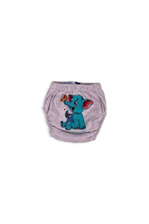 Unisex Gri Bebek Alıştırma Külodu