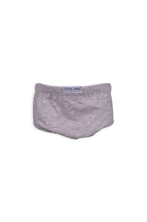 Unisex Gri Bebek Alıştırma Külodu