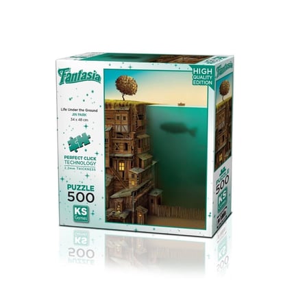 20045 Yer Altında Yaşam 500 Parça Puzzle-Ks Puzzle