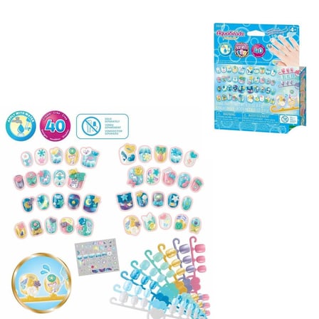 35060 Aquabeads Sihirli Atlar Ve Yıldızlar- Yedek Tırnak Paketi +4 Yaş