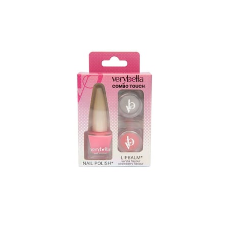 Vrb37000 Very Bella- Bakım Seti (2 Farklı Renk Ve Aromalı Lip Gloss+Oje)