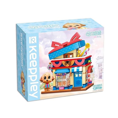 Kp28011 Keeppley Lovely Street- Poodle Toy Store 374 Parça Yapım Seti